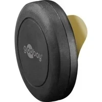 Abbildung von Goobay 62089 Universal Magnethalterung / Selbstklebend zur schnellen und sicheren Befestigung von Smartphones &amp; Tablets im Auto oder Haushalt