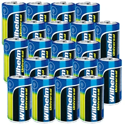 Abbildung von 30 Mono D Alkaline Batterien Wilhelm LR20 1,5V