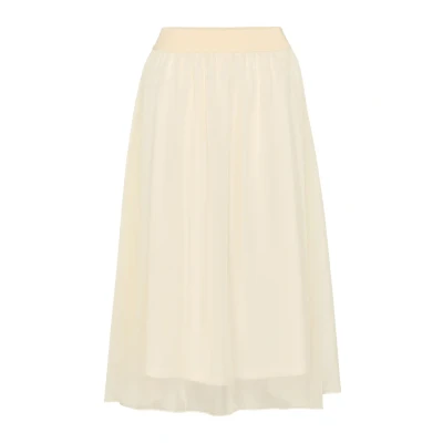 Abbildung von Saint Tropez Coralsz Alinienrock, Damen, Größe: Large, Vanilla custard