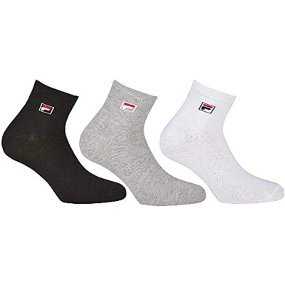 Abbildung von Fila F9303, Socken Uni, weiß, 39/42