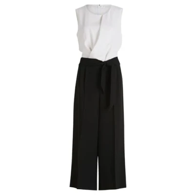 Abbildung von Betty &amp; Co OHNE ARM Jumpsuit, Damen, Größe: 36, Patch black cream