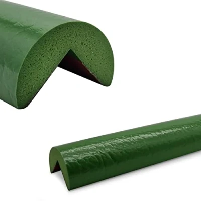 Abbildung von Betriebsausstattung24 Eckschutzprofil Typ A Länge: 1,0 m Material: hochflexiblem Polyurethan Schaum Selbstklebend Farbe: grün Kantenschutz