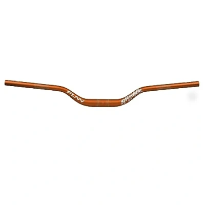 Abbildung von Funn Upturn Hochgelegener Mountainbike Lenker mit 31,8mm Klemmbreite und 785mm Breite, langlebiger leichter Legierungs Riser für MTB BMX, 55mm Erhöhung (Orange)