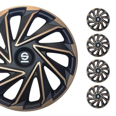 Abbildung von SPARCO Verese SPC1480GDBK Radblenden 14Zoll schwarz, gold