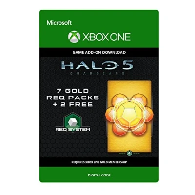 Abbildung von Halo 5: Guardians: 7 Gold REQ Packs + 2 Gratis [Spielerweiterung] [Xbox One Download Code]