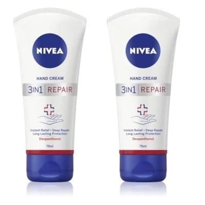 Abbildung von Nivea Hand Repair Care Creme, 2er Pack (2 x 75 ml)