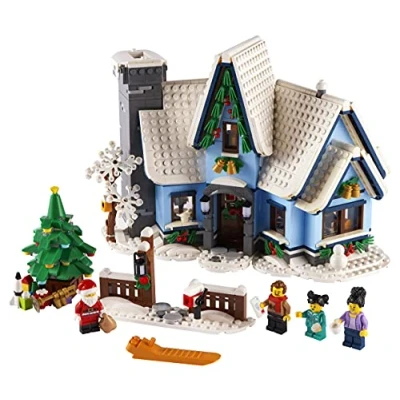Abbildung von LEGO® Konstruktions Spielset LEGO 10293 Icons Besuch des Weihnachtsmannes