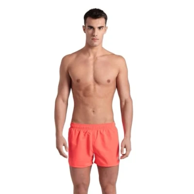 Abbildung von ARENA Herren Fundamentals X short Swim Trunks, Fluo Red water, XXL EU