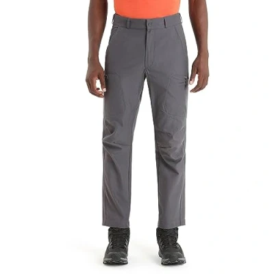 Abbildung von Icebreaker Natural HIKE Stoffhose Dark GREY, Herren, Größe: 28, grey