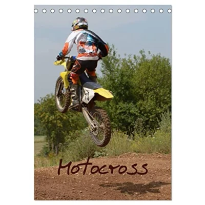 Abbildung von Motocross Terminplaner (Tischkalender 2025 DIN A5 hoch), CALVENDO Monatskalender