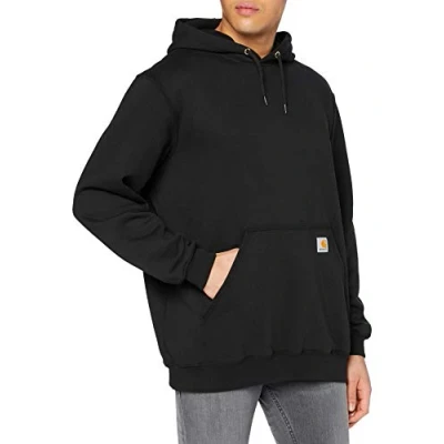 Abbildung von Carhartt, Herren, Weites, mittelschweres Sweatshirt, Schwarz, XS