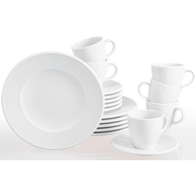 Abbildung von Retsch Arzberg Kaffeeservice &quot;Geschirr Set, Service Novo&quot;, (Set, 18 tlg.), Made in Germany, Teile, für 6 Personen
