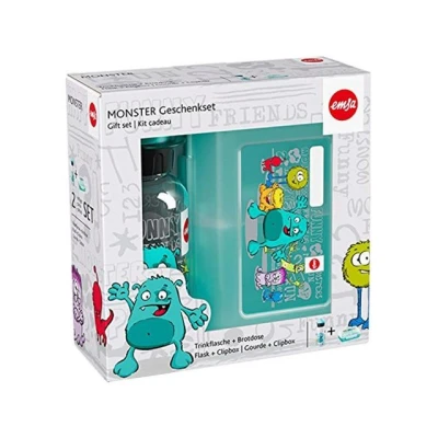 Abbildung von Emsa Trinkflasche Kids Set 2 tlg.Monster 400 ml