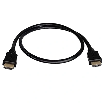 Abbildung von HDMI Kabel. A Stecker auf Stecker. 75cm