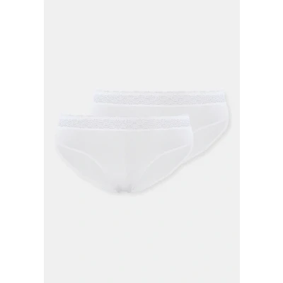 Abbildung von Triumph Damen Feel of Modal Tai 2p Briefs, Weiß, XL EU