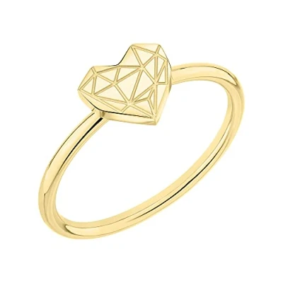 Abbildung von Liebeskind Berlin Ring goldcoloured, Damen, Größe: 54, Gold coloured