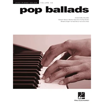 Abbildung von Pop Ballads: Jazz Piano Solos Series Volume 56 (Jazz Solos, 56, Band 56)