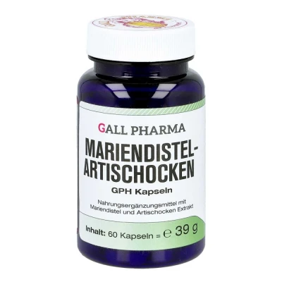 Abbildung von Mariendistel Artischocken Gph Kapseln