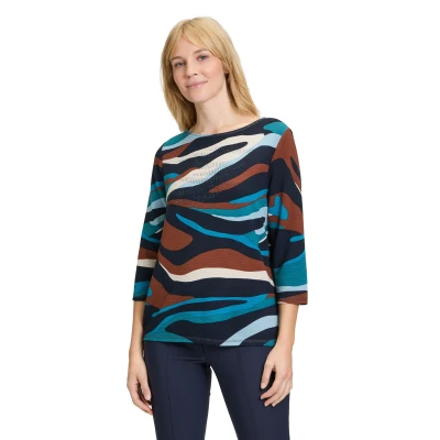 Abbildung von Betty Barclay Sweatshirt, Damen, Größe: 36, Dark blue petrol