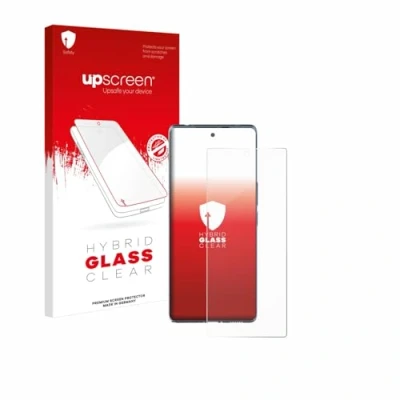 Abbildung von upscreen Schutzglas für HTC U24 Pro Schutzfolie, Glas Folie [Klar, 9H Panzerschutz, Anti Fingerprint]