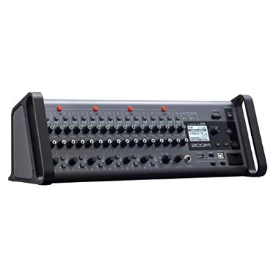 Abbildung von Zoom L 20R LiveTrak Rackmontierbares digitales Mischpult Standalone 20 Spur Recorder und Mehrkanal Audio Interface anthrazit
