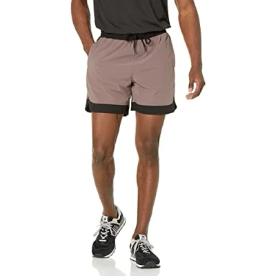 Abbildung von Amazon Essentials Herren Active Stretch Stoff Shorts, Taupe, 6XL Große Größen