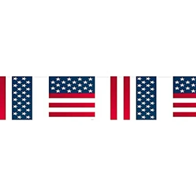 Abbildung von Flag Linie USA Square