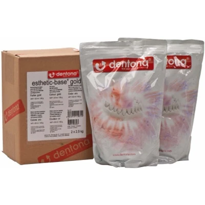 Abbildung von Esthetic base Gold 5 kg 2 x 2,5 Beutel
