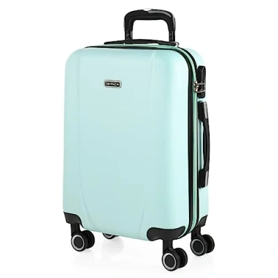 Abbildung von ITACA Handgepäck Koffer Trolley Reisekoffer Mit Rollen und Hartschalenkoffer für Vielreisende. Minzgrün 71150