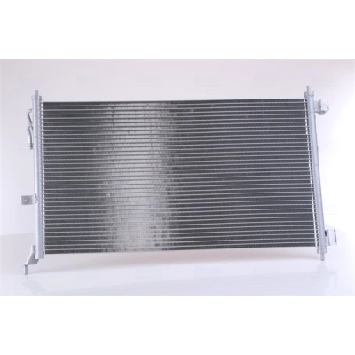 Abbildung von NISSENS 940557 Klimakondensator mit Trockner Aluminium 650 R 134a NISSAN: Tiida Schrägheck