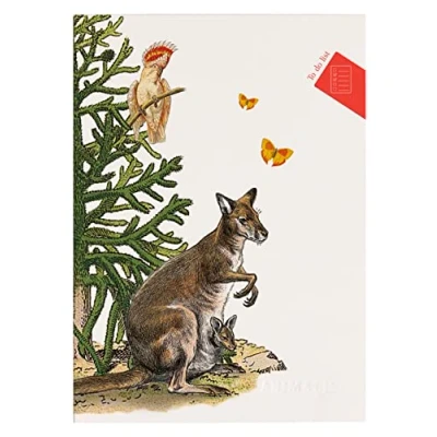 Abbildung von Clairefontaine 116002C Animalis, Haftnotizblock / To do Liste DIN A5 14,8 x 21 cm, 52 Blatt, 90g, bedruckt, ideal als Schnellnotizen, 1 Stück