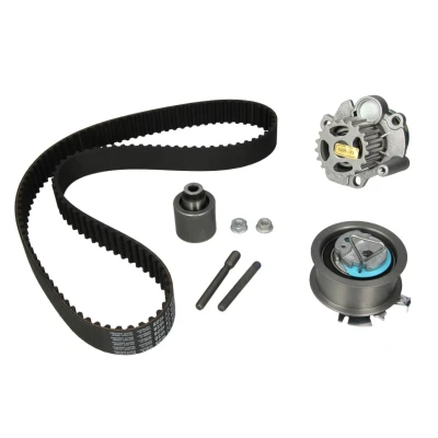Abbildung von HEPU PK05690 Wasserpumpe + Zahnriemensatz 120 VOLKSWAGEN: Passat B6 Variant, Sharan I, B5 GP AUDI: A6 C5 Avant, A4 Avant