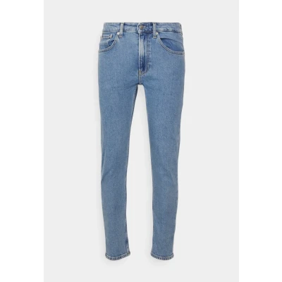 Abbildung von Calvin Klein Jeans SLIM Taper Tapered Fit, Herren, Größe: 28x32, Denim light
