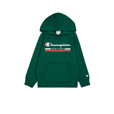 Abbildung von Champion Graphic Hoodie Unisex Kapuzenpullover für Kinder, Größe: 102/107, Green