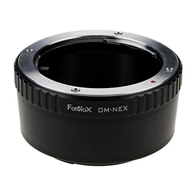 Abbildung von Fotodiox Lens Mount Adapter Compatible with Olympus OM 35mm Film Lenses on Sony E Cameras