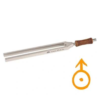 Abbildung von Sonic Energy Planeten Therapie Stimmgabel Uranus 207,36 Hz / G3# Für Meditation, Klangheilung, Entspannung Inkl. Baumwolltasche (TTF U)