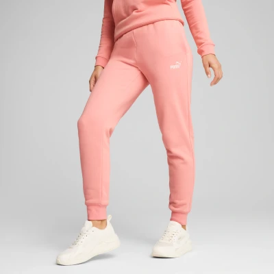 Abbildung von Puma ESS Small No. 1 Logo Jogginghose Damen Mit Plain Pink Fruit Größe: XXL