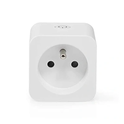 Abbildung von Nedis WIFIP121EWT Smartlife Smart Stecker WLAN Leistungsmesser 3680 W Frankreich/Typ E (CEE 7/6) 10 45 C Android™ / IOS Weiss