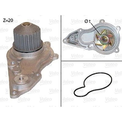 Abbildung von LTD 4621489 Wasserpumpe mit Riemenscheibe ohne Deckel CHRYSLER: Voyager / Grand 3