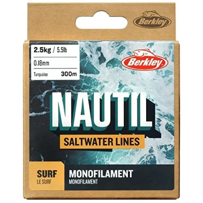 Abbildung von Berkley NAUTIL Mono 300m .35 Turquoise Monofile Schnur
