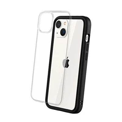 Abbildung von RhinoShield Modulares Case kompatibel mit [iPhone 13] Mod NX Anpassbare &amp; stoßdämpfende Schutzhülle im schlanken Design 3.5 Meter Fallschutz Schwarz