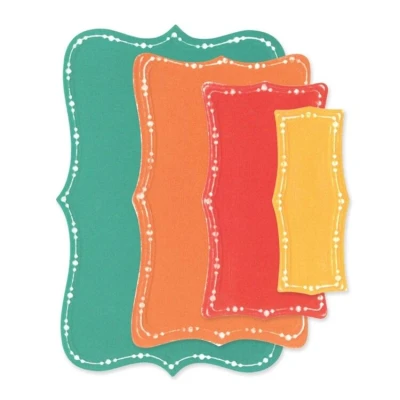Abbildung von Sizzix Framelits Stanzschablone von Stacey Park, Grau 6