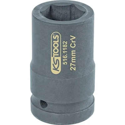 Abbildung von KS Tools 516.1182 1&quot; 6 Kant Stecknuss SW 27 mm