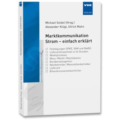 Abbildung von Marktkommunikation Strom einfach erklärt (Bibliothek der Energiewirtschaft)