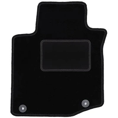 Abbildung von Wielganizator Automatte Passend für Citroen C1 I Schrägheck 2005 2014 Velours Autozubehör Auto Fußmatten Fußmatte 1 teilig schwarz