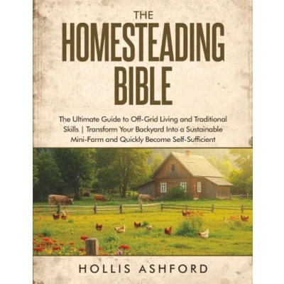 Abbildung von The Homesteading Bible: Ultimate Guide to Off Grid Living and Traditional Skills Transform Your Backyard into a Sustainable Mini Farm Quickly Become Self Sufficient