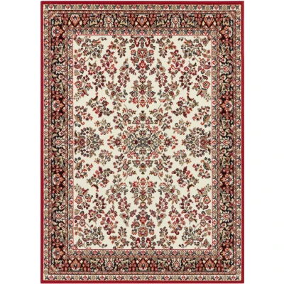 Abbildung von Home affaire Teppich &quot;Halton&quot;, rechteckig, Kurzflor, Orient Optik, mit Bordüre, robust, pflegeleicht, gekettelt