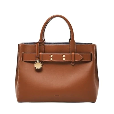 Abbildung von Fossil Women&#039;s Gilmore Satchel Bag, Brown