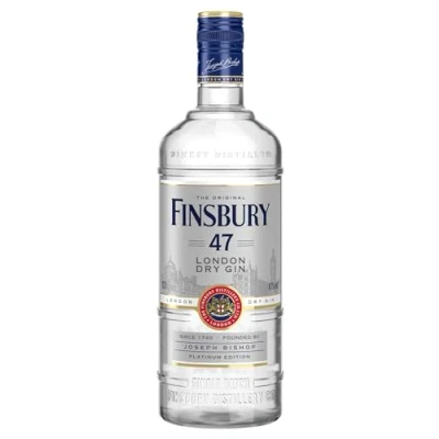 Abbildung von Finsbury Dry Gin Platinum 47, 1er Pack (1 x 700 ml)