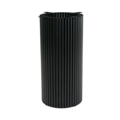 Abbildung von Magnetic Mobel Metall Tischfuß Rund Tisch Esstisch Tischbein Gold Schwarz Weiß 34x72 cm (Schwarz)
